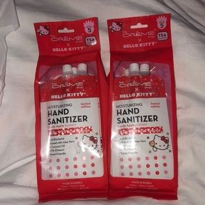 The creme shop hello kitty hand sani 10 in total